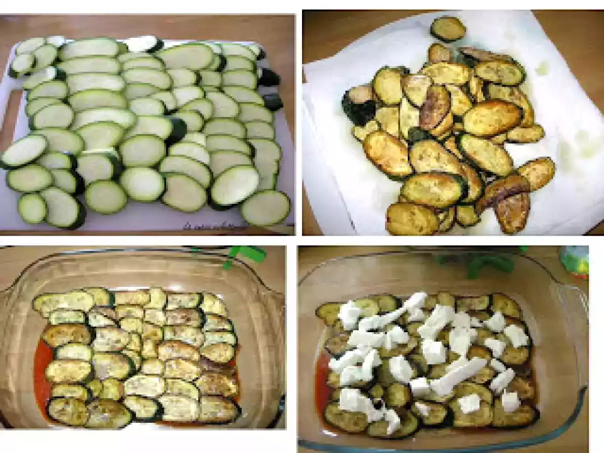 Parmigiana di zucchine con mozzarella di bufala - foto 6