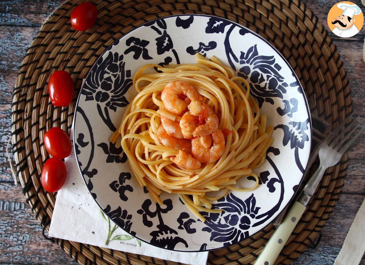 Pasta Con Gamberi E Pomodorini - Ricetta Petitchef