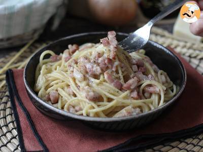 Pasta con pancetta: facile, economica e cremosa - foto 6