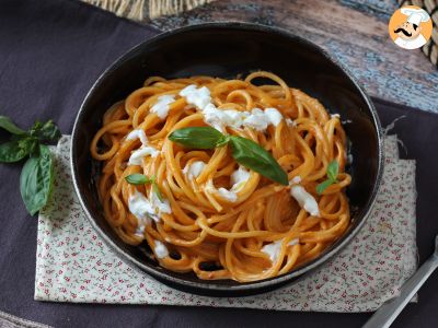 Pasta cremosa con burrata e pomodorini, foto 3