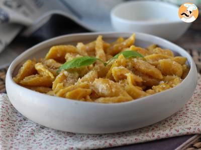 Pasta fresca alla zucca: solo 2 ingredienti!