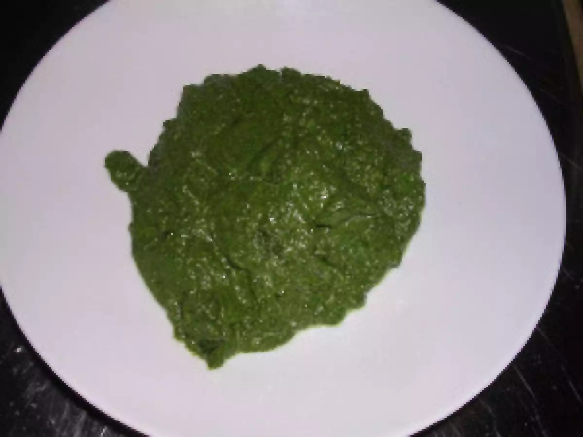 Pasta in salsa di spinaci e curry - foto 3