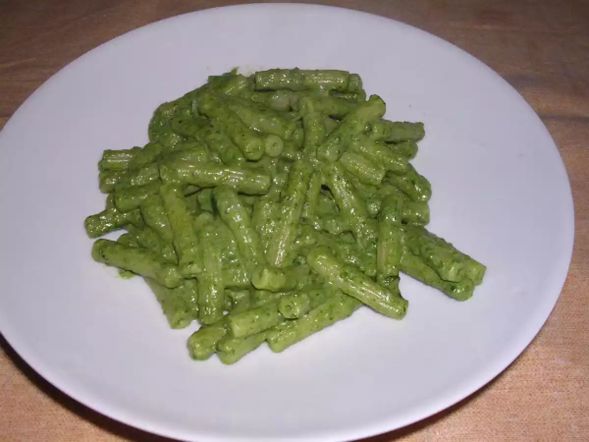 Pasta in salsa di spinaci e curry - foto 5