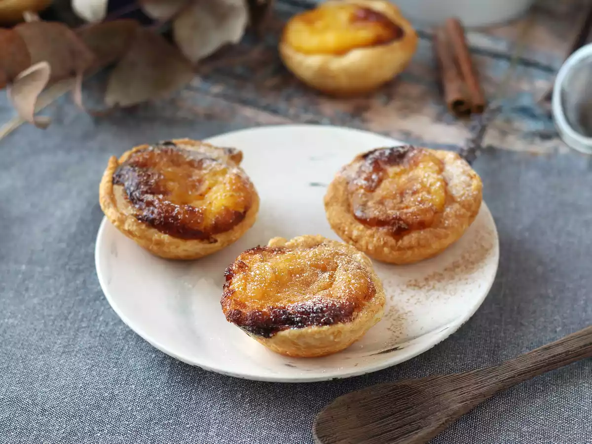 Pasteis de nata perfetti in friggitrice ad aria: croccanti fuori, cremosi dentro - foto 5