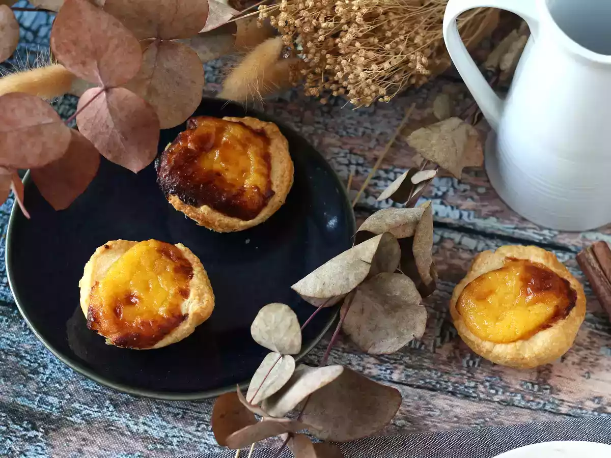Pasteis de nata perfetti in friggitrice ad aria: croccanti fuori, cremosi dentro - foto 6