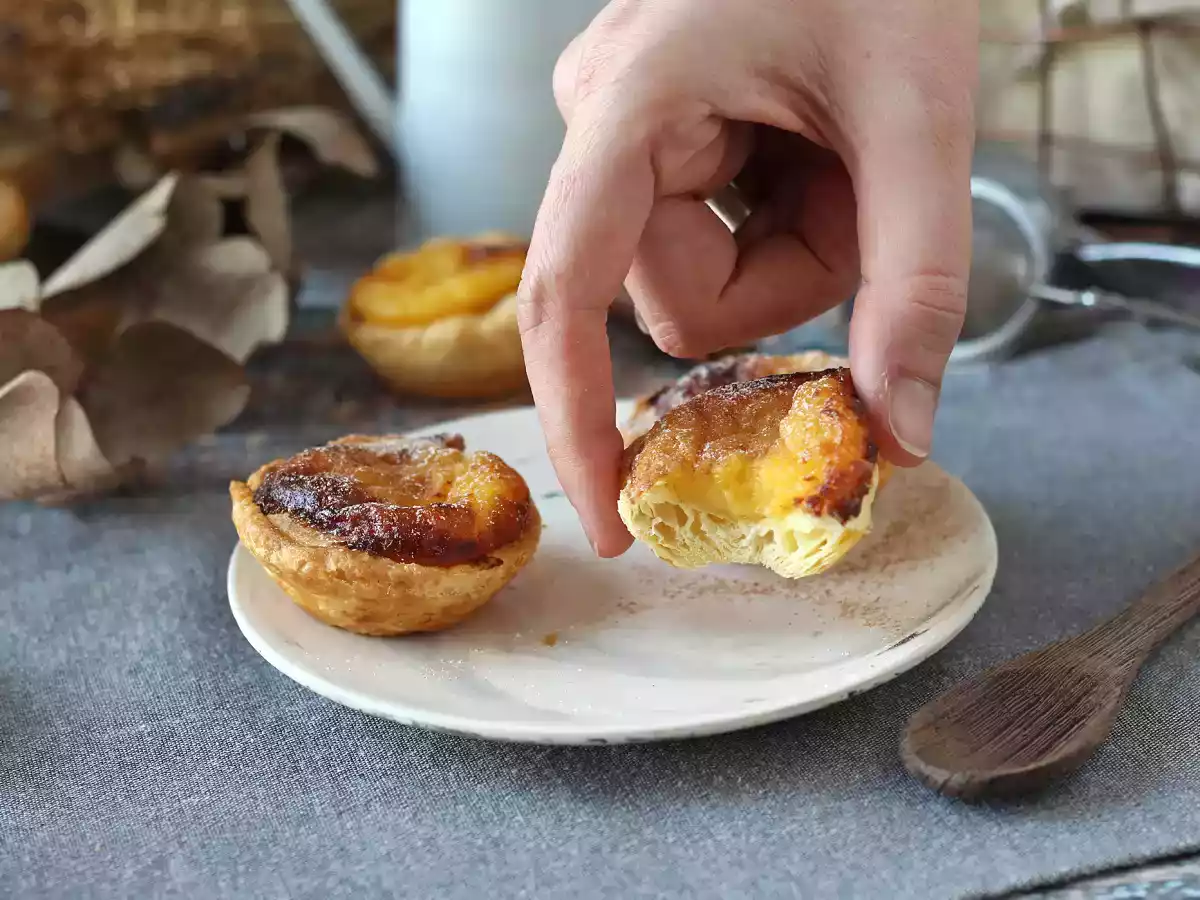 Pasteis de nata perfetti in friggitrice ad aria: croccanti fuori, cremosi dentro - foto 7