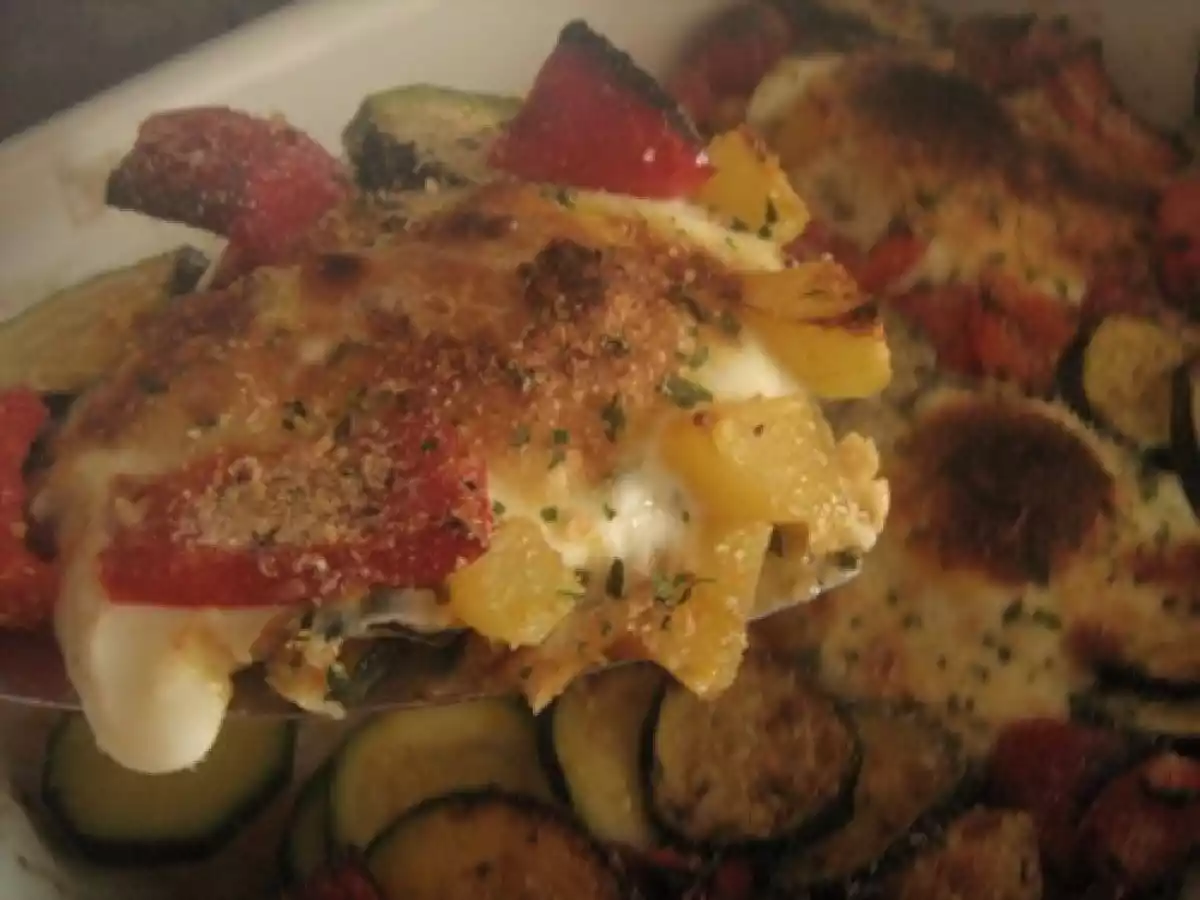 Pasticcio di zucchine e peperoni - foto 3