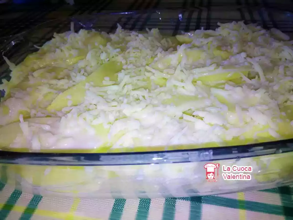 Patate al forno con besciamella