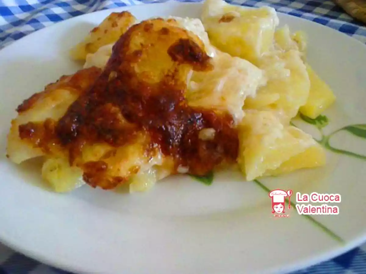 Patate al forno con besciamella - foto 2