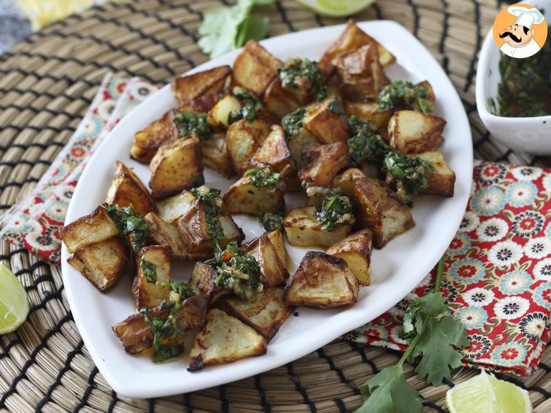 Patate al forno con salsa chimichurri - foto 4