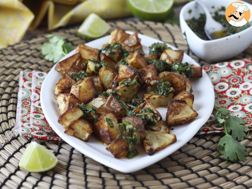 Patate al forno con salsa chimichurri - foto 6