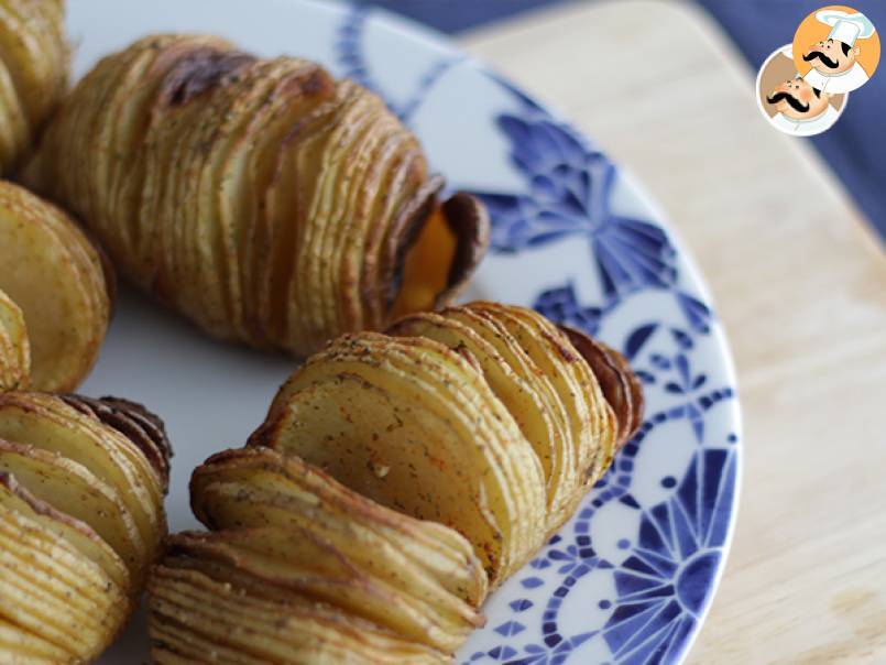 Patate Hasselback: la ricetta svedese spiegata passo a passo!