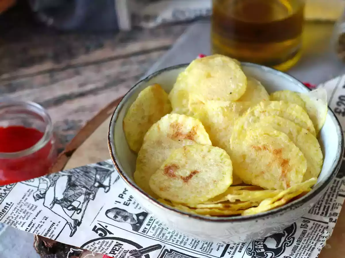 Patatine al microonde, leggere e veloci da preparare! - foto 3