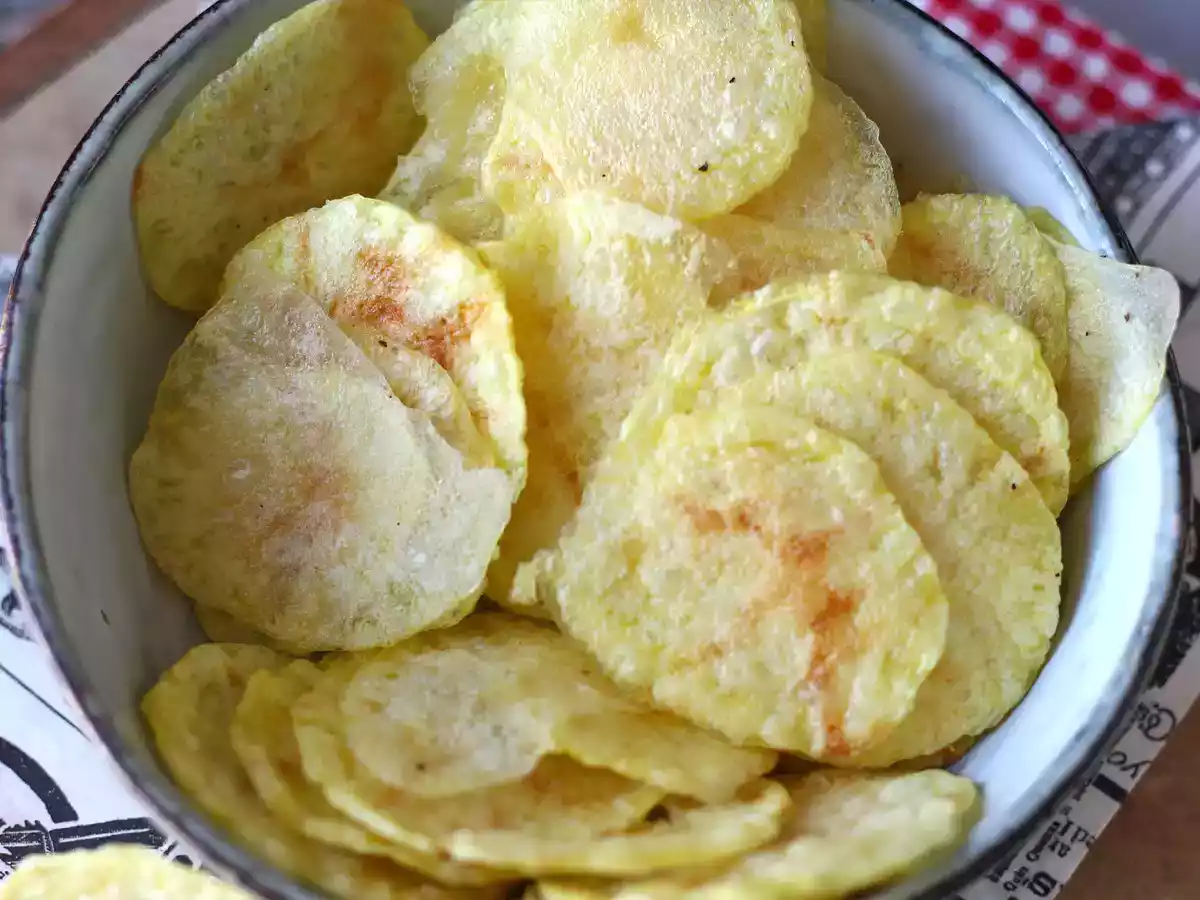 Patatine al microonde, leggere e veloci da preparare! - foto 4