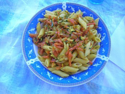 Pennette Zucchine Carote E Zafferano Ricetta Petitchef