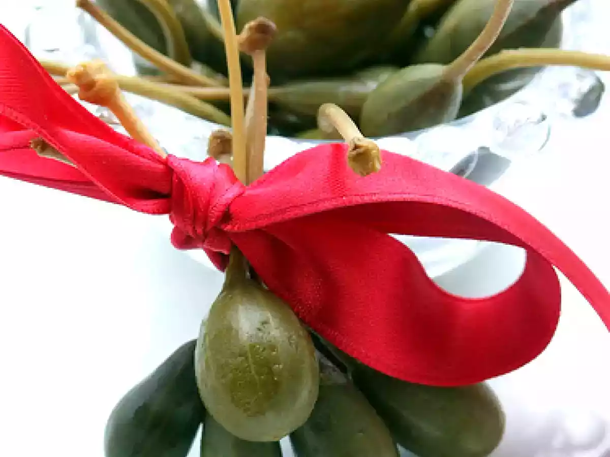 Pesto alla pantellesca crudo : capperi di Pantelleria - foto 5