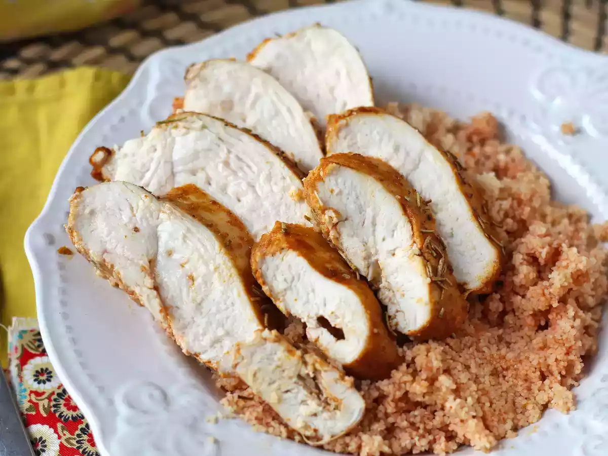 Petto di pollo in friggitrice ad aria: succoso, dorato e pronto in pochi minuti! - foto 2