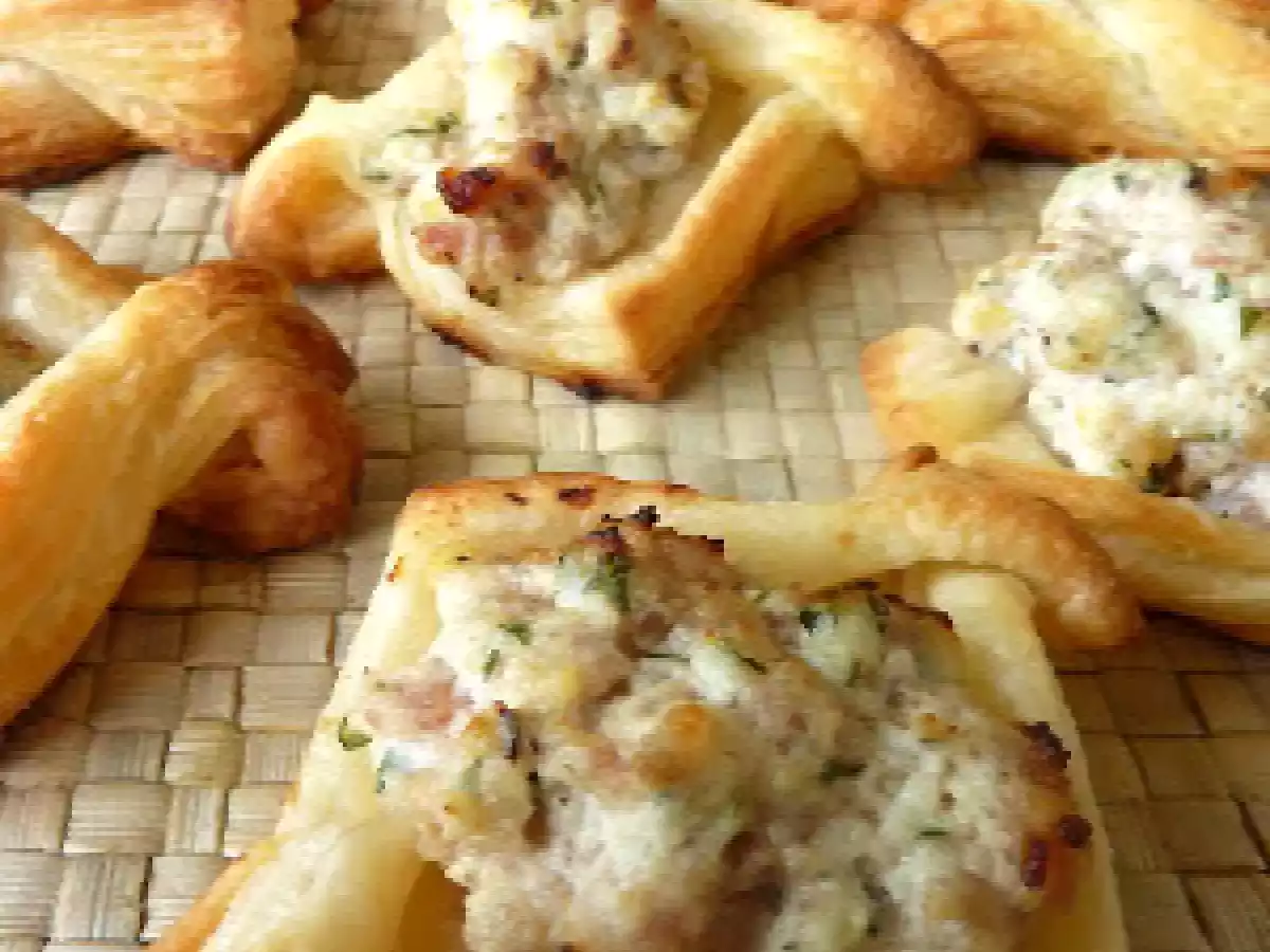 PICCOLE DANISH SALATE DI FINTA SFOGLIA