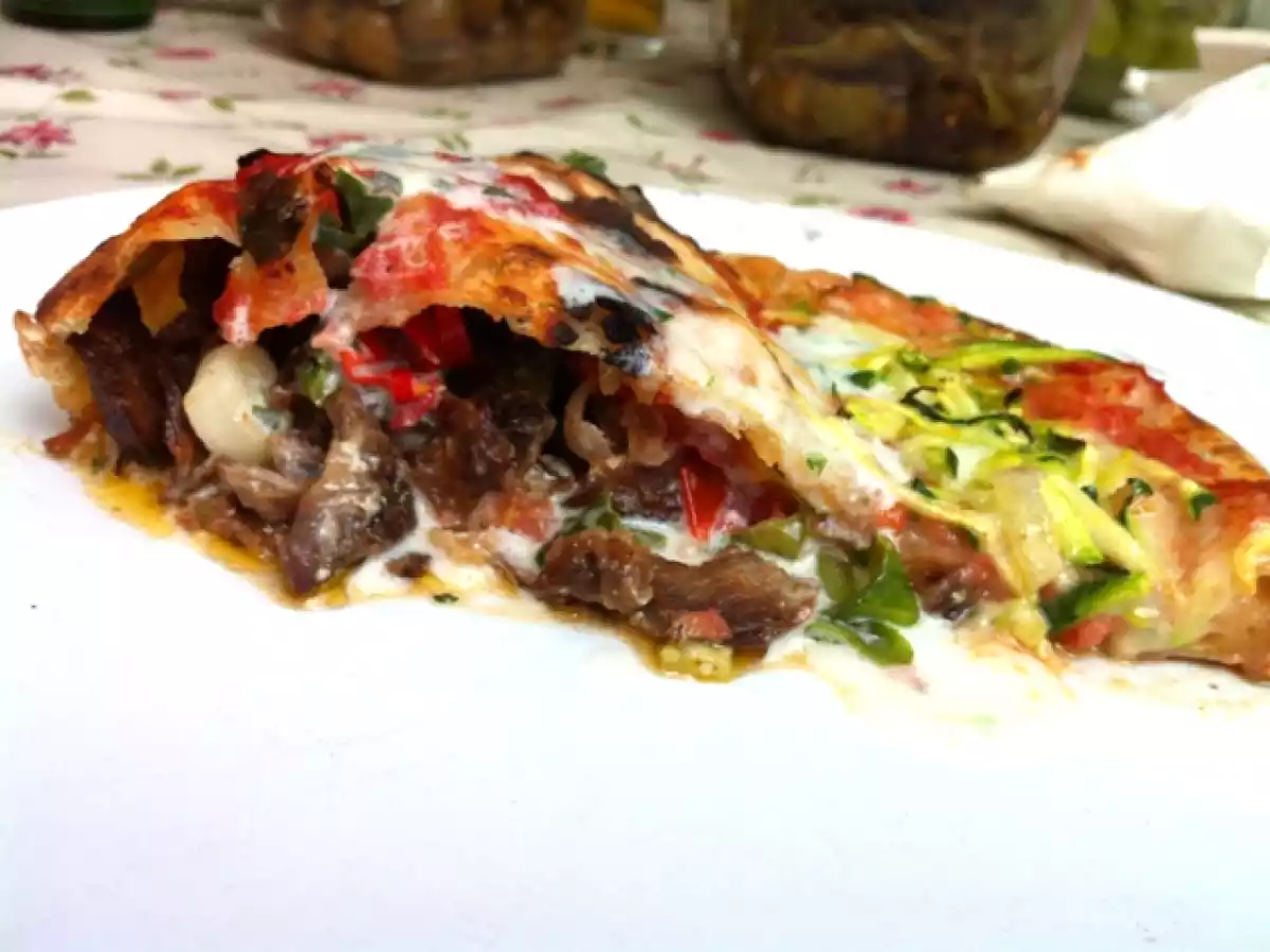 Pizza calzone kebab - foto 3