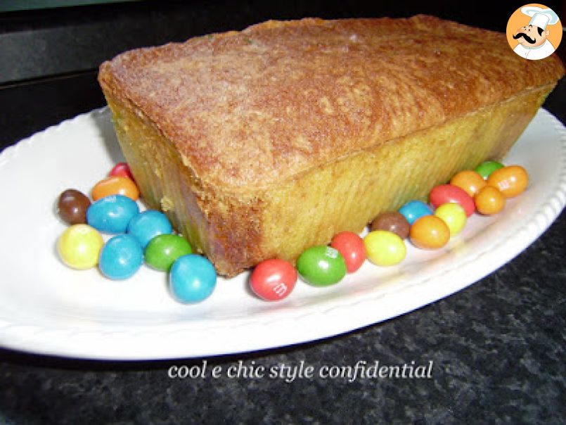 Plumcake al limone con m&m's - foto 3