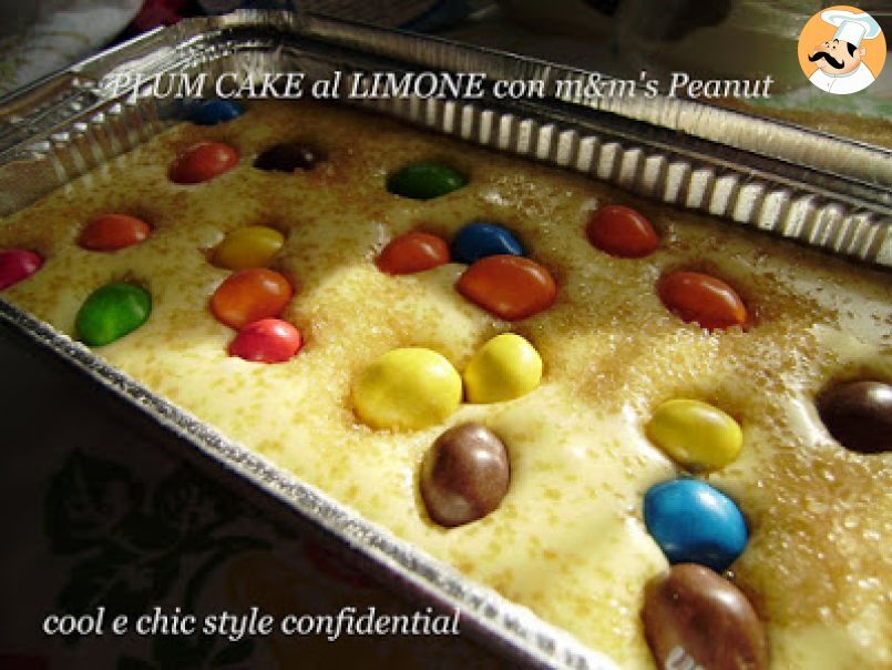 Plumcake al limone con m&m's - foto 4