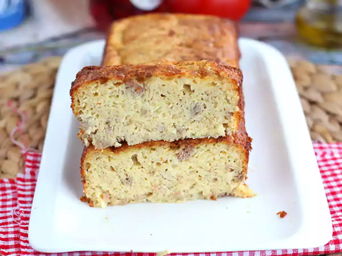 Plumcake salato, la ricetta facile ed economica con il tonno in scatola - foto 2