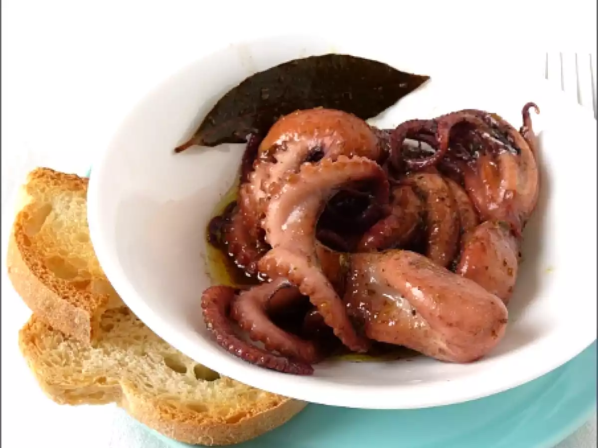 Polipetti al vino rosso - foto 2