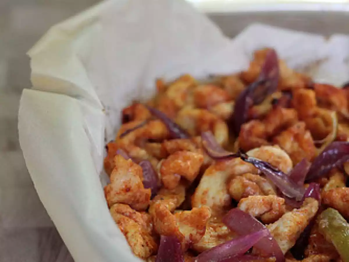 Pollo glassato con miele, paprica e lime - foto 2