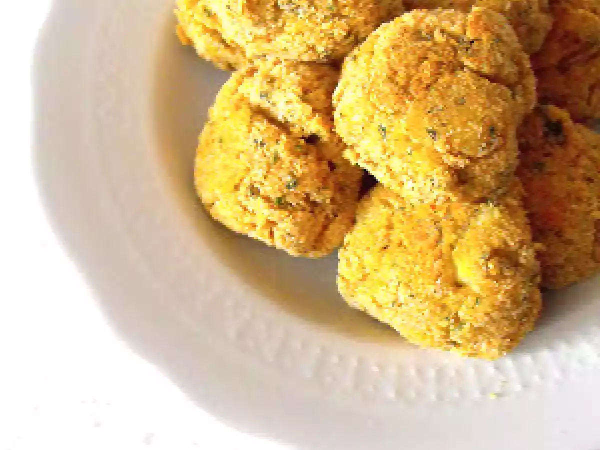 Polpette di melanzane al forno con impanatura aromatica