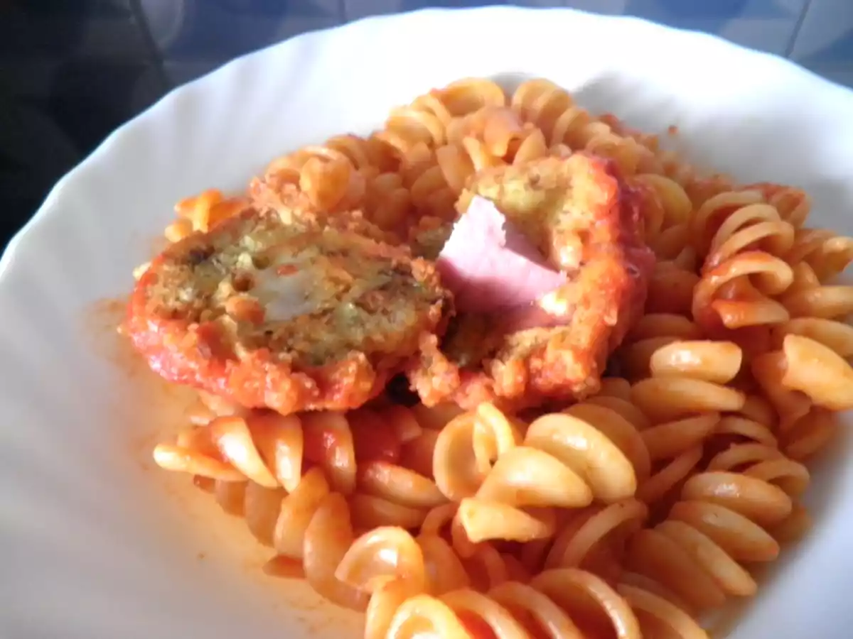 Polpette di pane con cuore di Mortadella e mozzarella - foto 5