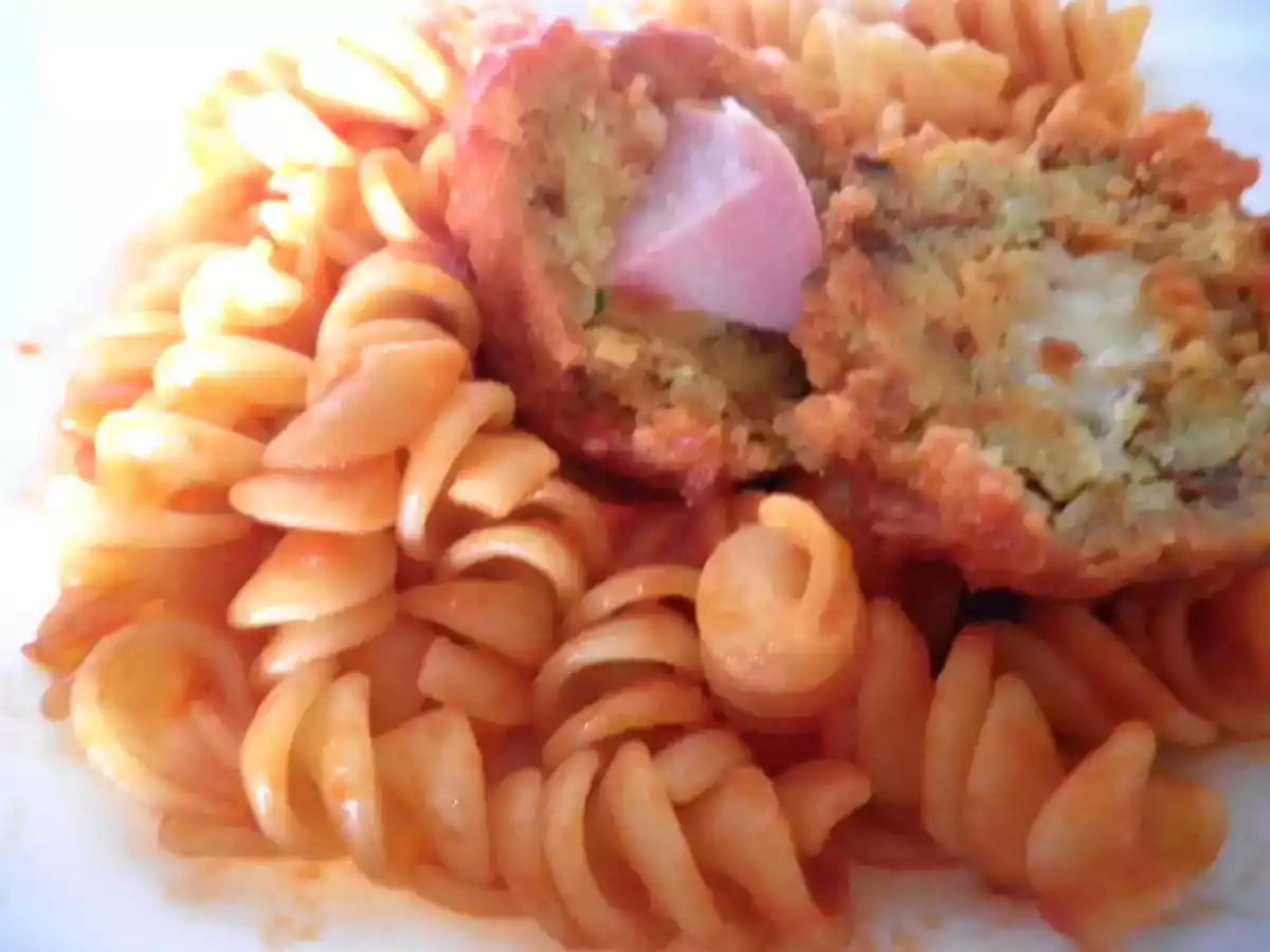 Polpette di pane con cuore di Mortadella e mozzarella - foto 7