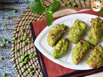 Polpette di piselli e feta in friggitrice ad aria: sfiziose e velocissime da preparare! - foto 5