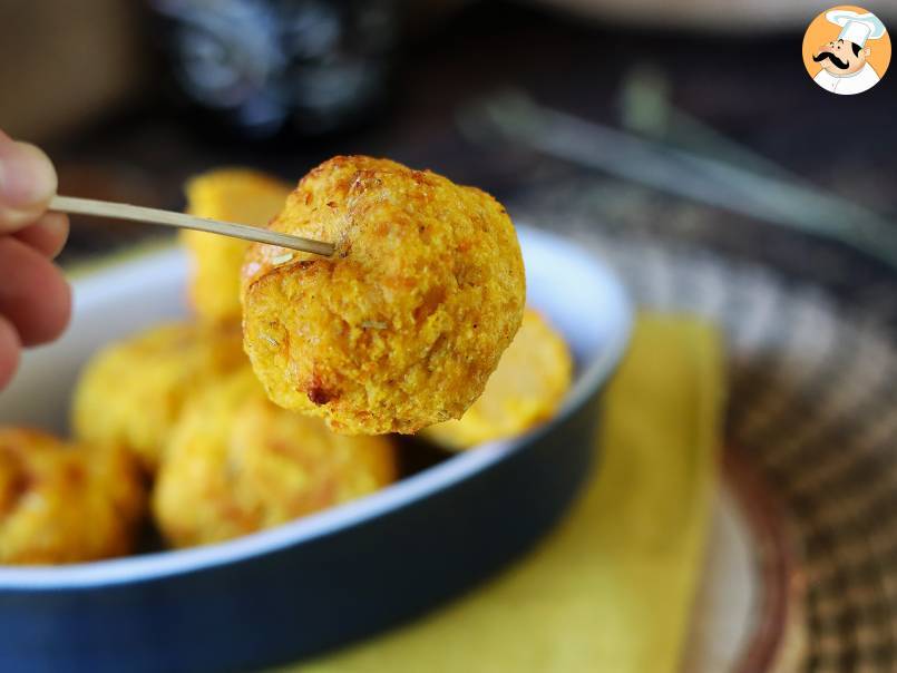 Polpette di zucca in friggitrice ad aria - foto 4