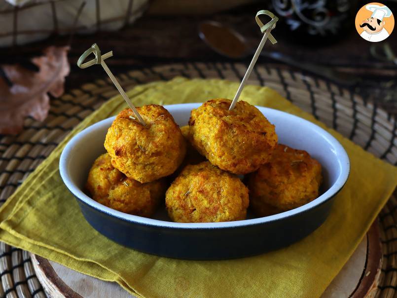 Polpette di zucca in friggitrice ad aria - foto 6