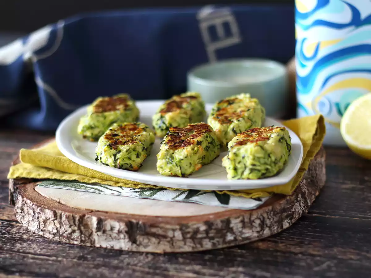 Polpette di zucchine al forno