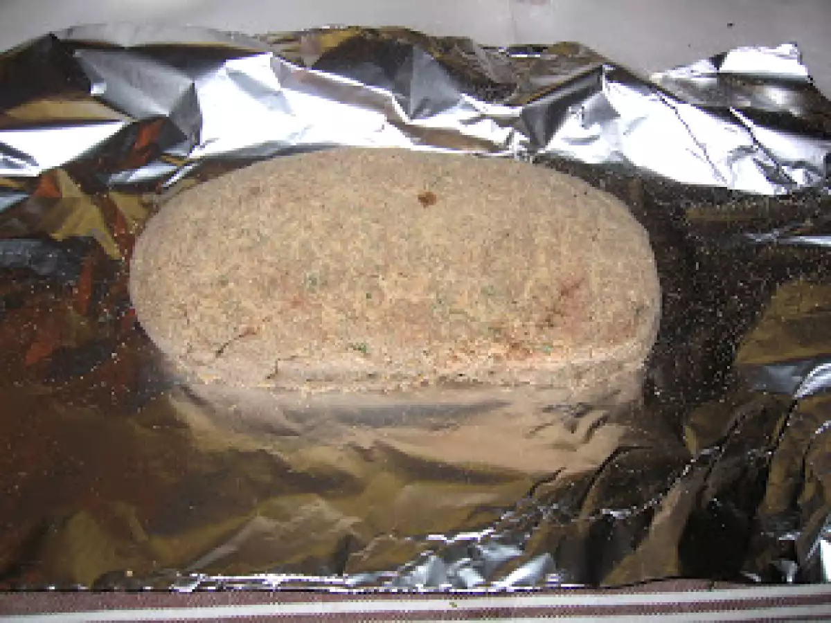 Polpettone al forno con spinaci e mozzarella - foto 4