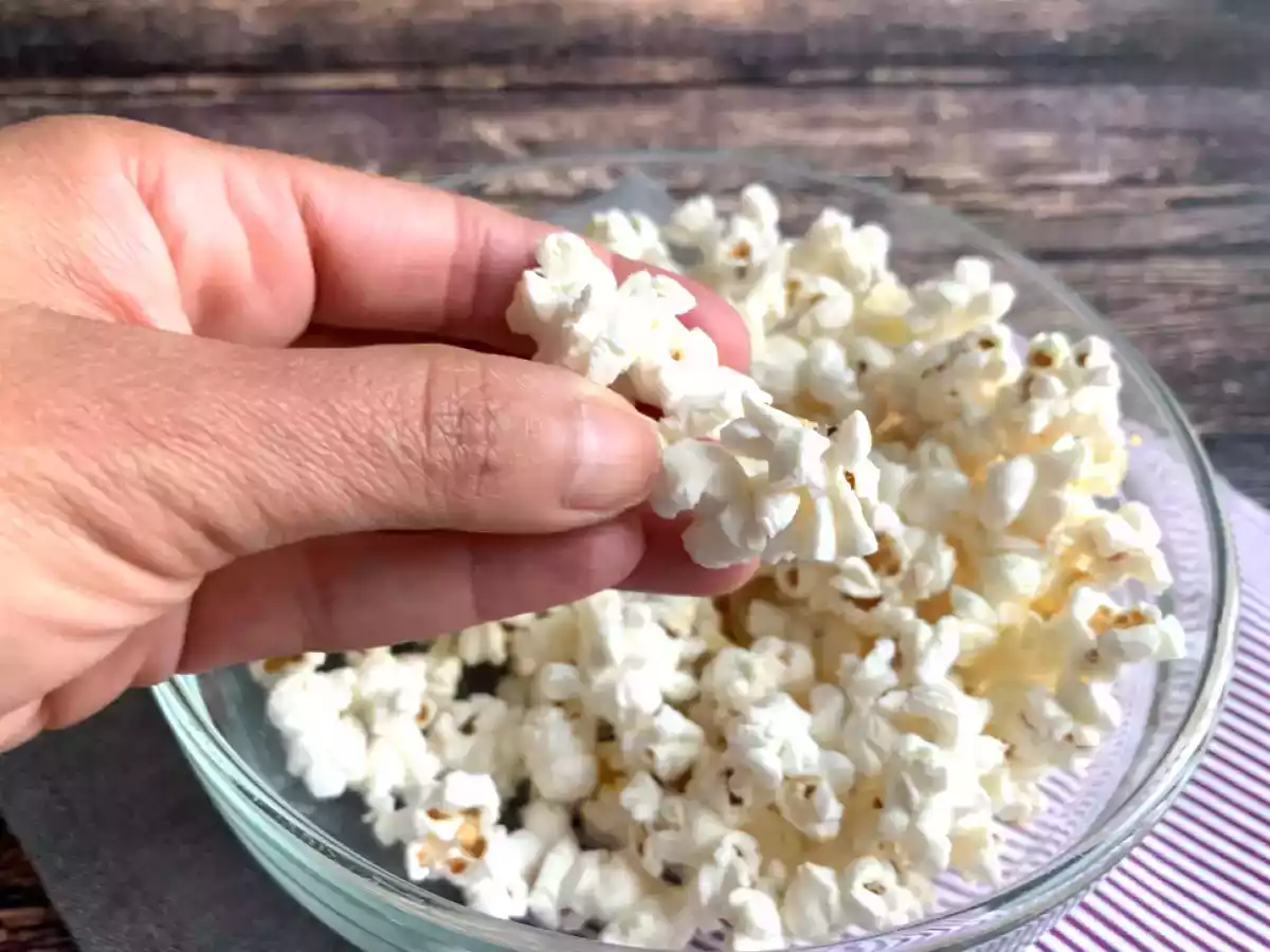 Pop corn al micronde: senza olio e senza burro - foto 3