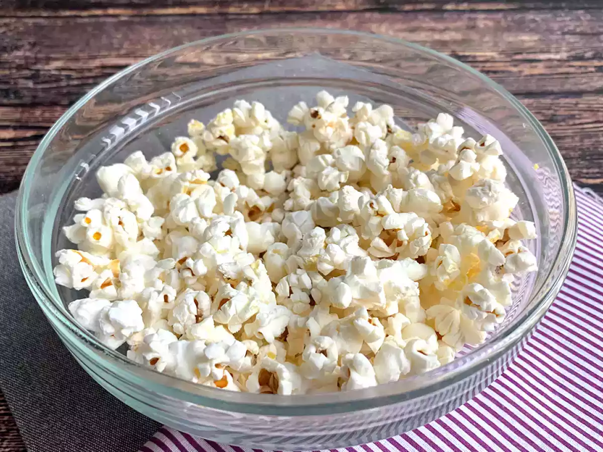 Pop corn al micronde: senza olio e senza burro - foto 4