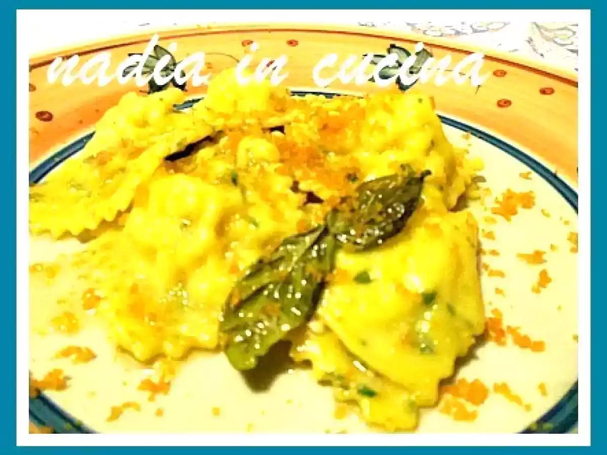 ravioli di spigola con bottarga - foto 2