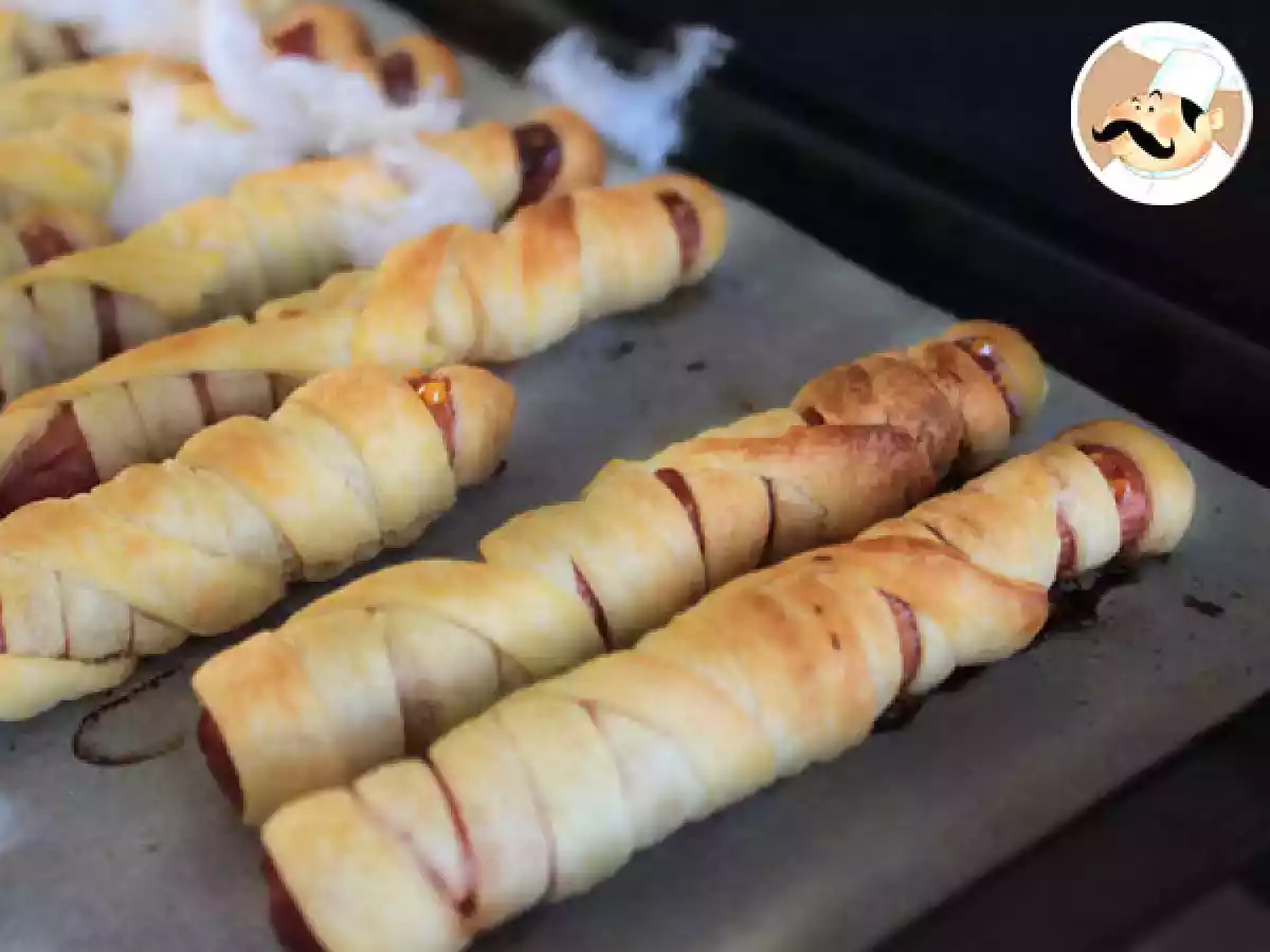 Ricetta per Halloween - Mummie di Wurstel