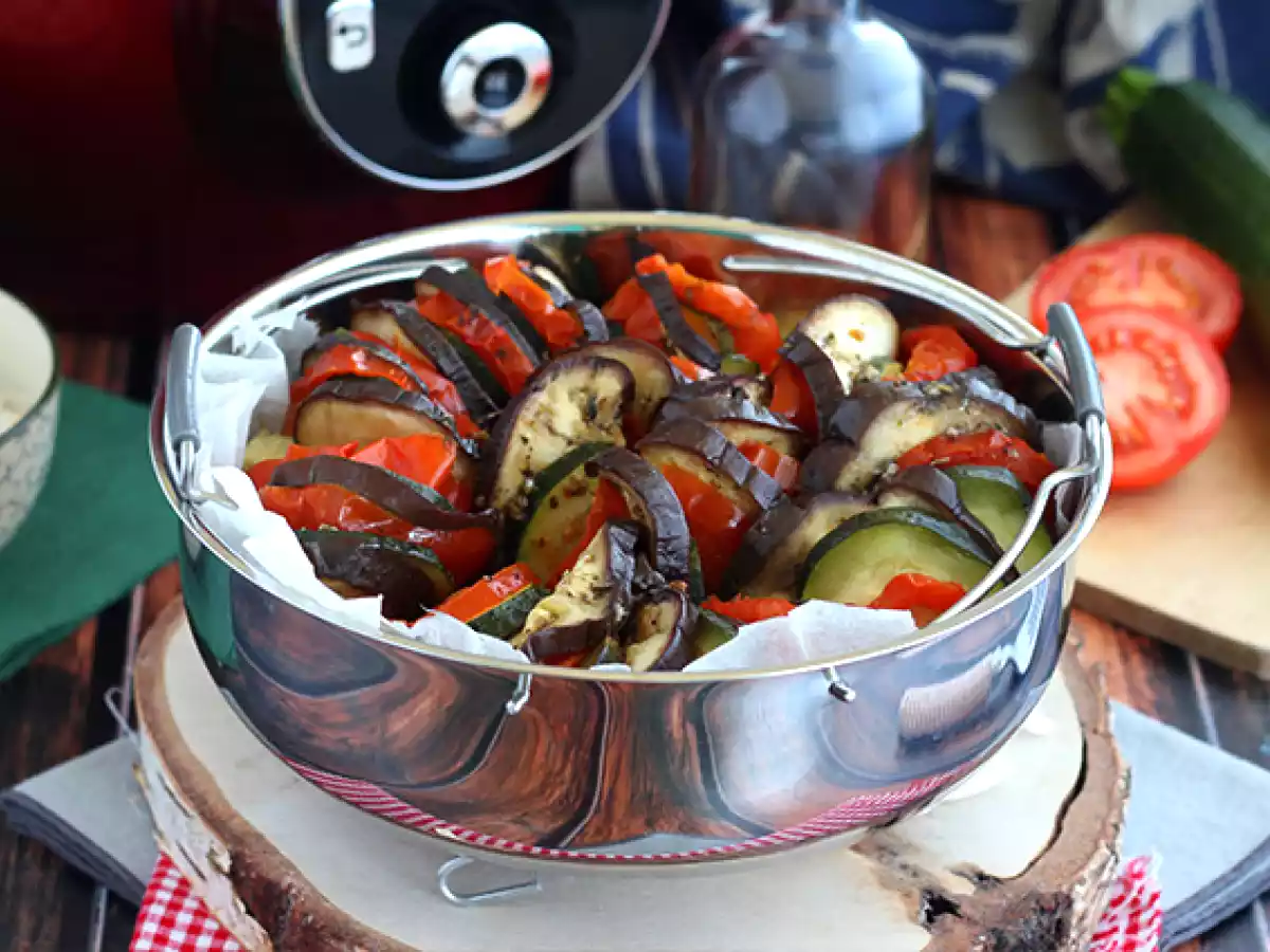 Ricette con il Cookeo: Tian di verdure alla provenzale - foto 5