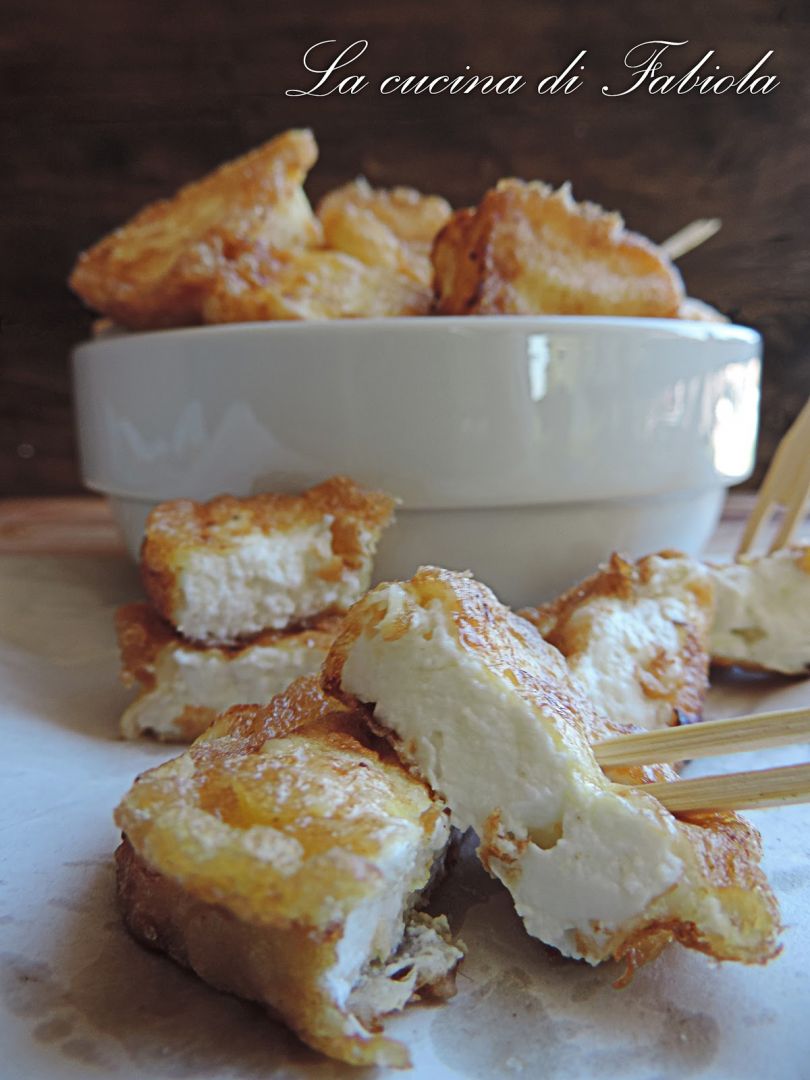 Ricotta Fritta Alla Romana - Ricetta Petitchef