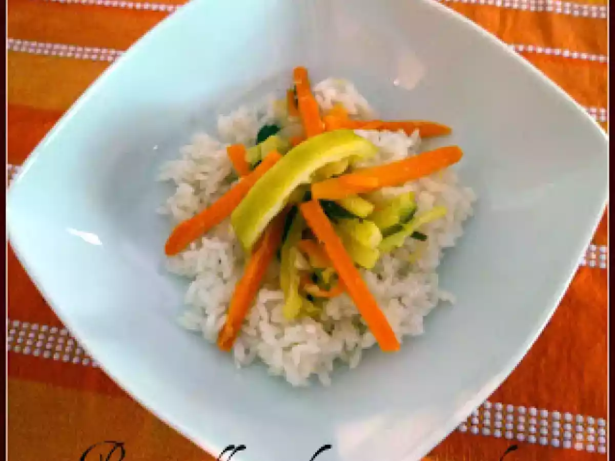 RISO ALLE VERDURE ZENZERO E LIMONE