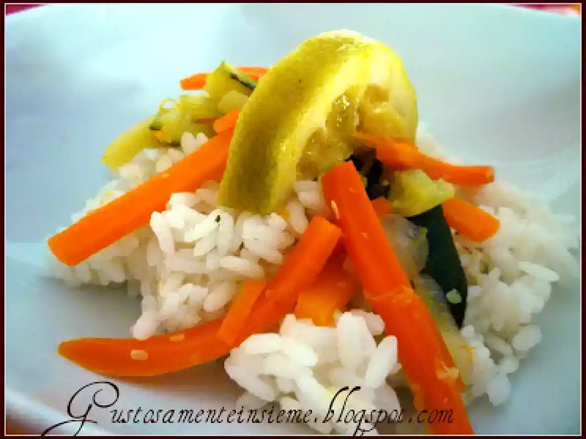 RISO ALLE VERDURE ZENZERO E LIMONE - foto 2