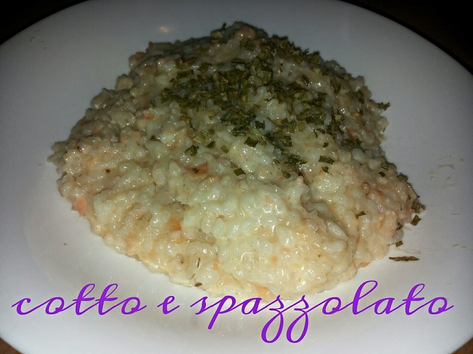 Risotto Al Salmone Affumicato Profumato Alla Menta Ricetta Petitchef