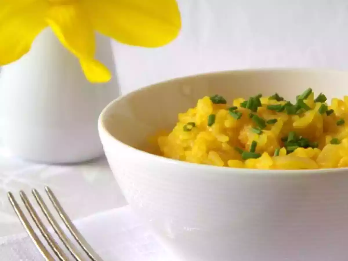 Risotto con crema di carota e yogurt - foto 2