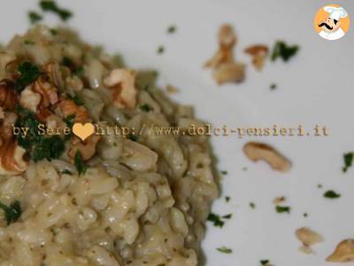 Risotto con pesto di prezzemolo e noci - foto 2