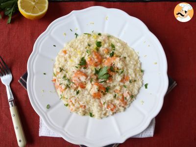 Risotto gamberi e limone, il primo piatto elegante e facile da preparare - foto 3