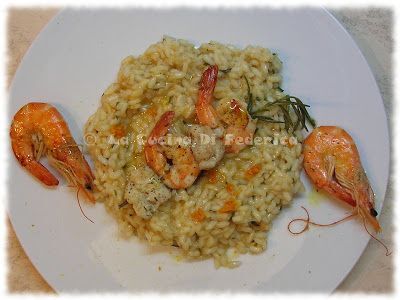 Risotto Limone E Rosmarino Con Spiedini Di Pesce Ricetta Petitchef