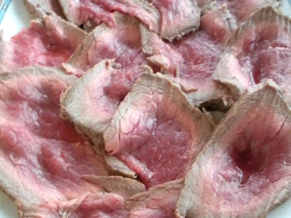 ROAST BEEF AL VAPORE